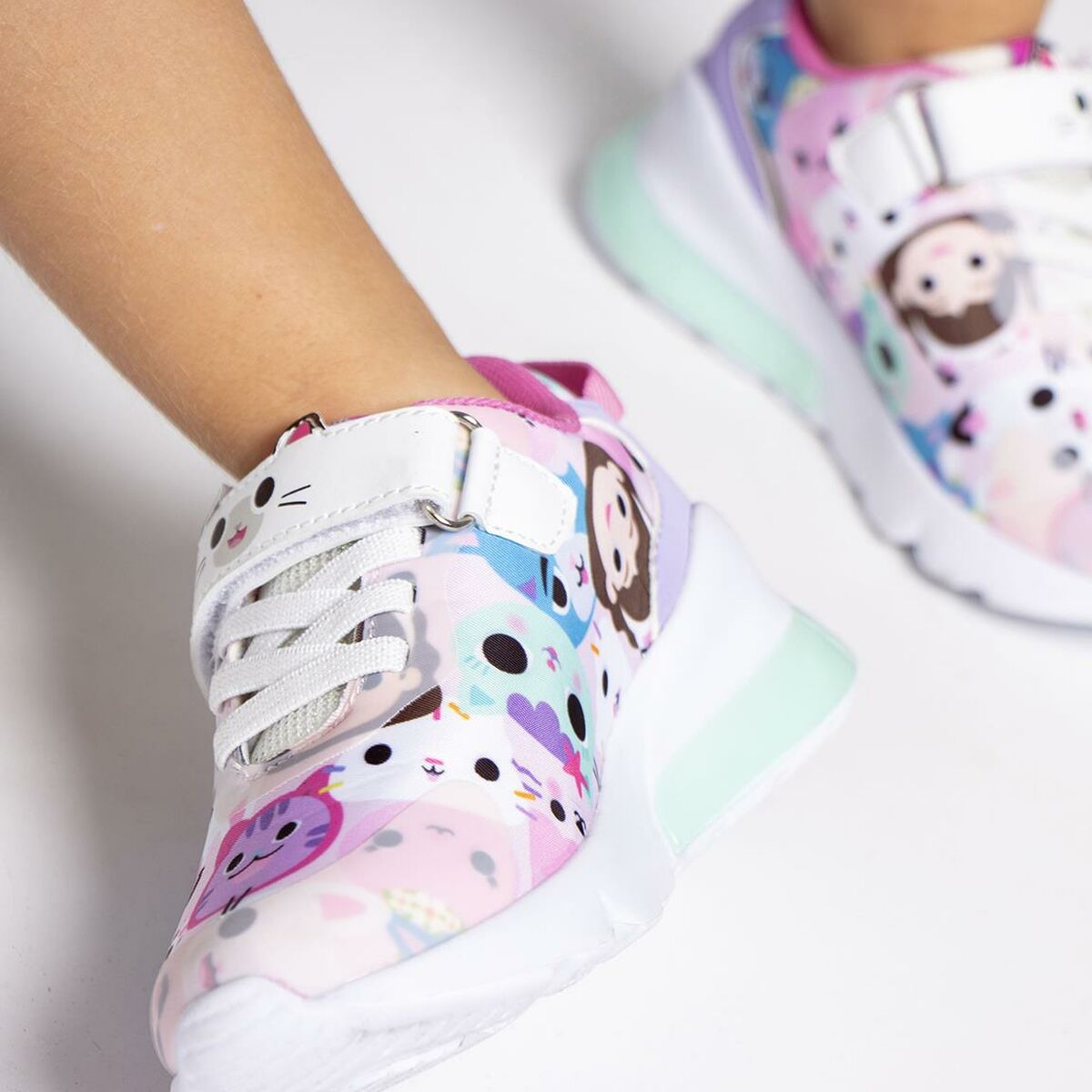 LED joggesko Gabby's Dollhouse Rosa